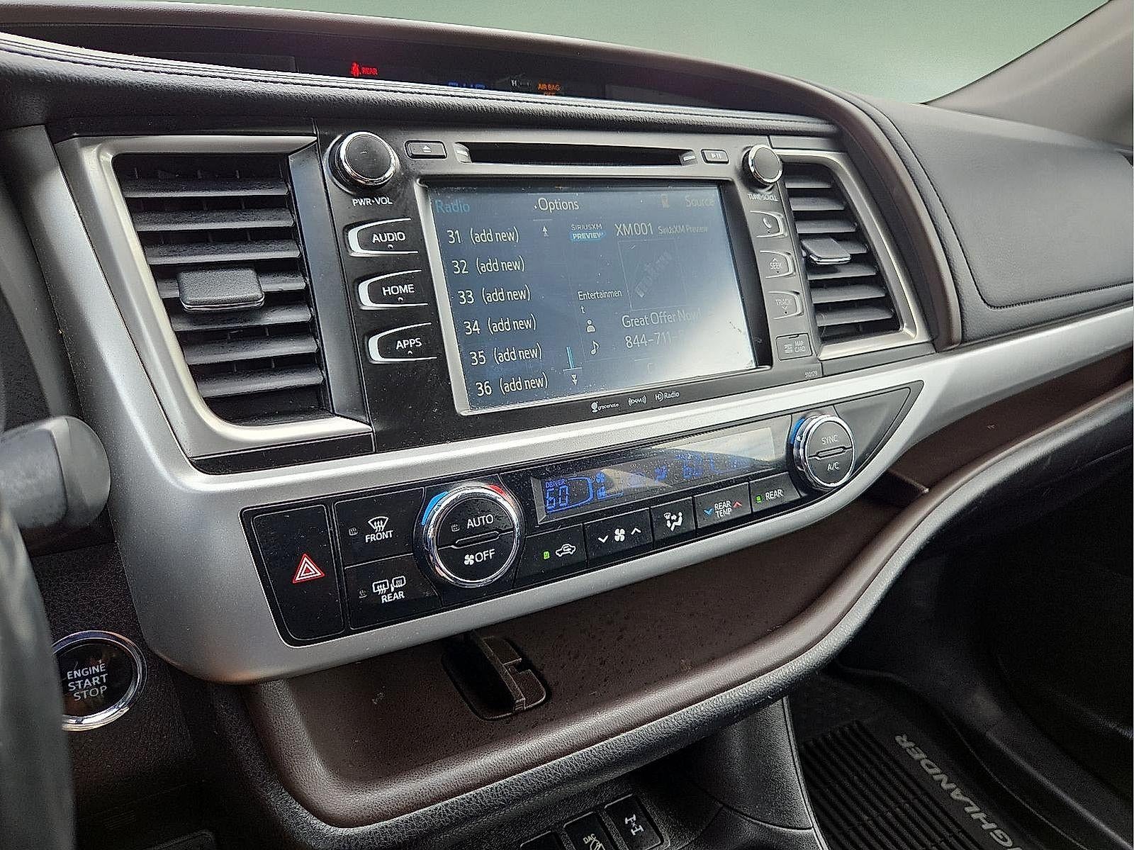 2017 Toyota Highlander XLE