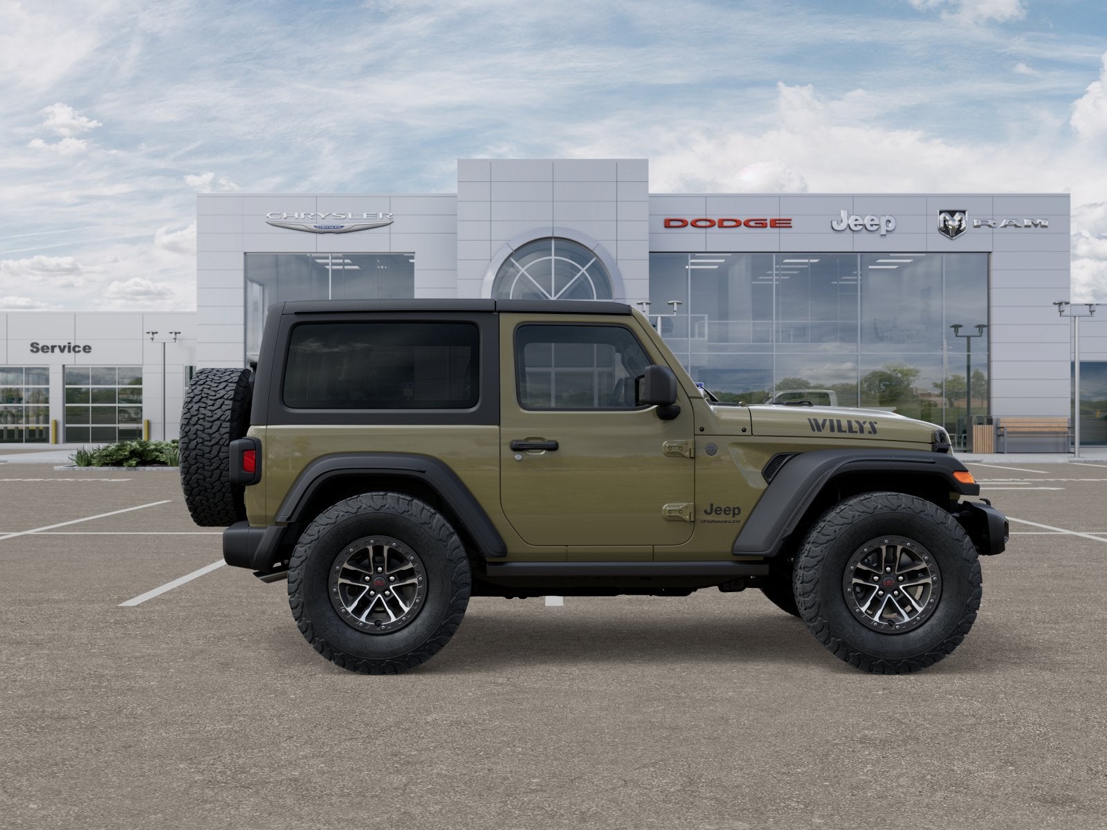 2025 Jeep Wrangler WRANGLER 2-DOOR WILLYS