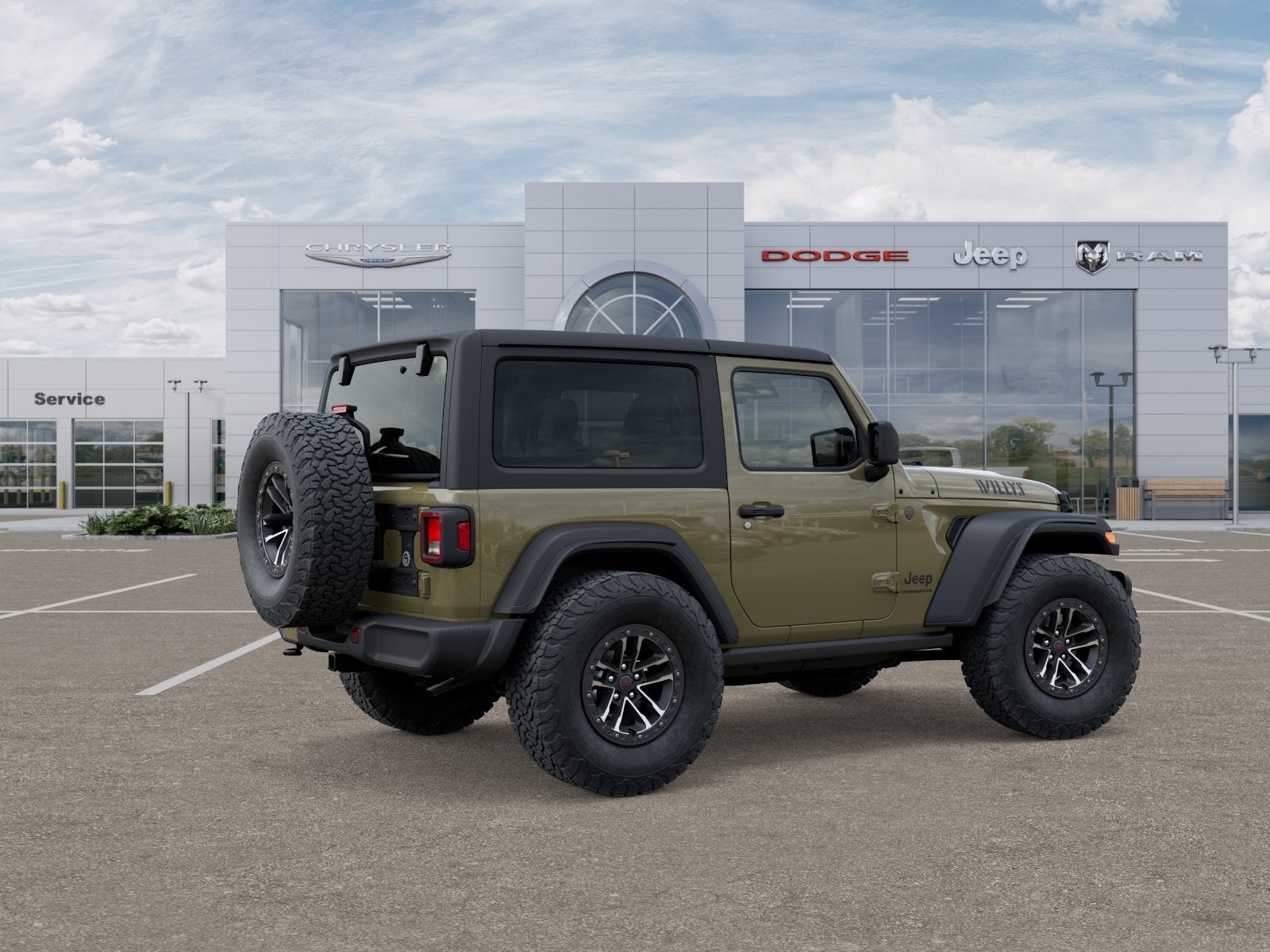 2025 Jeep Wrangler WRANGLER 2-DOOR WILLYS
