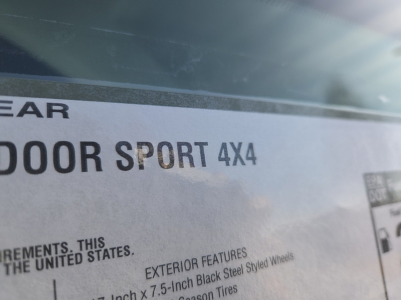 2026 Jeep Wrangler WRANGLER 4-DOOR SPORT