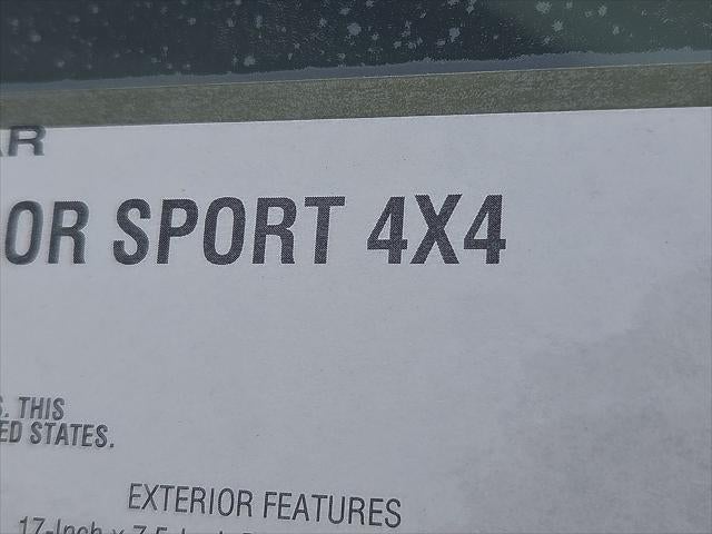 2026 Jeep Wrangler WRANGLER 4-DOOR SPORT