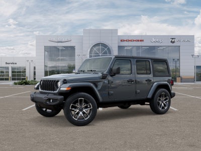 2025 Jeep Wrangler 4xe WRANGLER 4-DOOR SPORT S 4xe