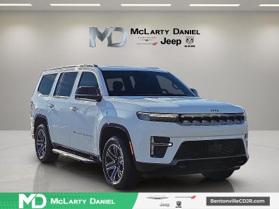 2026 Jeep Grand Wagoneer GRAND WAGONEER 4X4