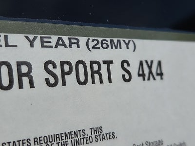 2026 Jeep Gladiator GLADIATOR SPORT S 4X4