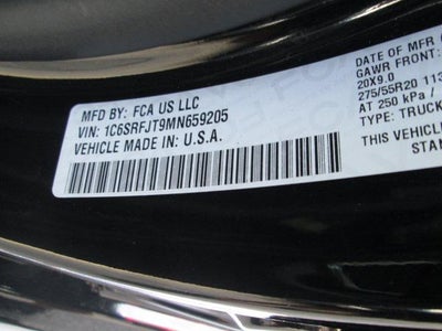 2021 RAM 1500 Laramie Crew Cab 4x4 5'7' Box