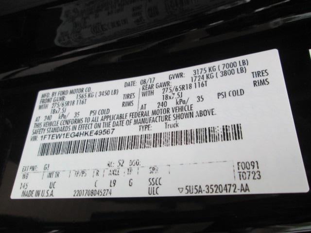 2017 Ford F-150 XLT