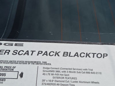 2026 Dodge Charger CHARGER SCAT PACK 2-DOOR AWD