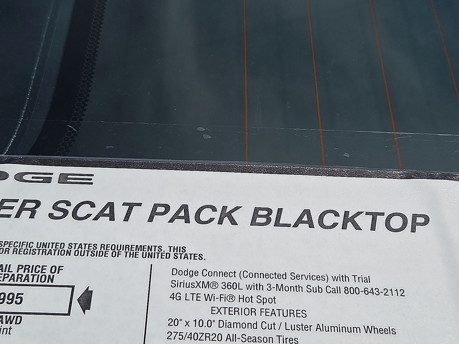 2026 Dodge Charger CHARGER SCAT PACK 2-DOOR AWD