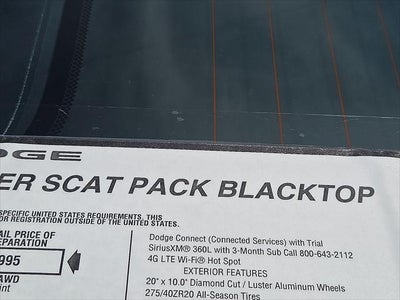 2026 Dodge Charger CHARGER SCAT PACK 2-DOOR AWD