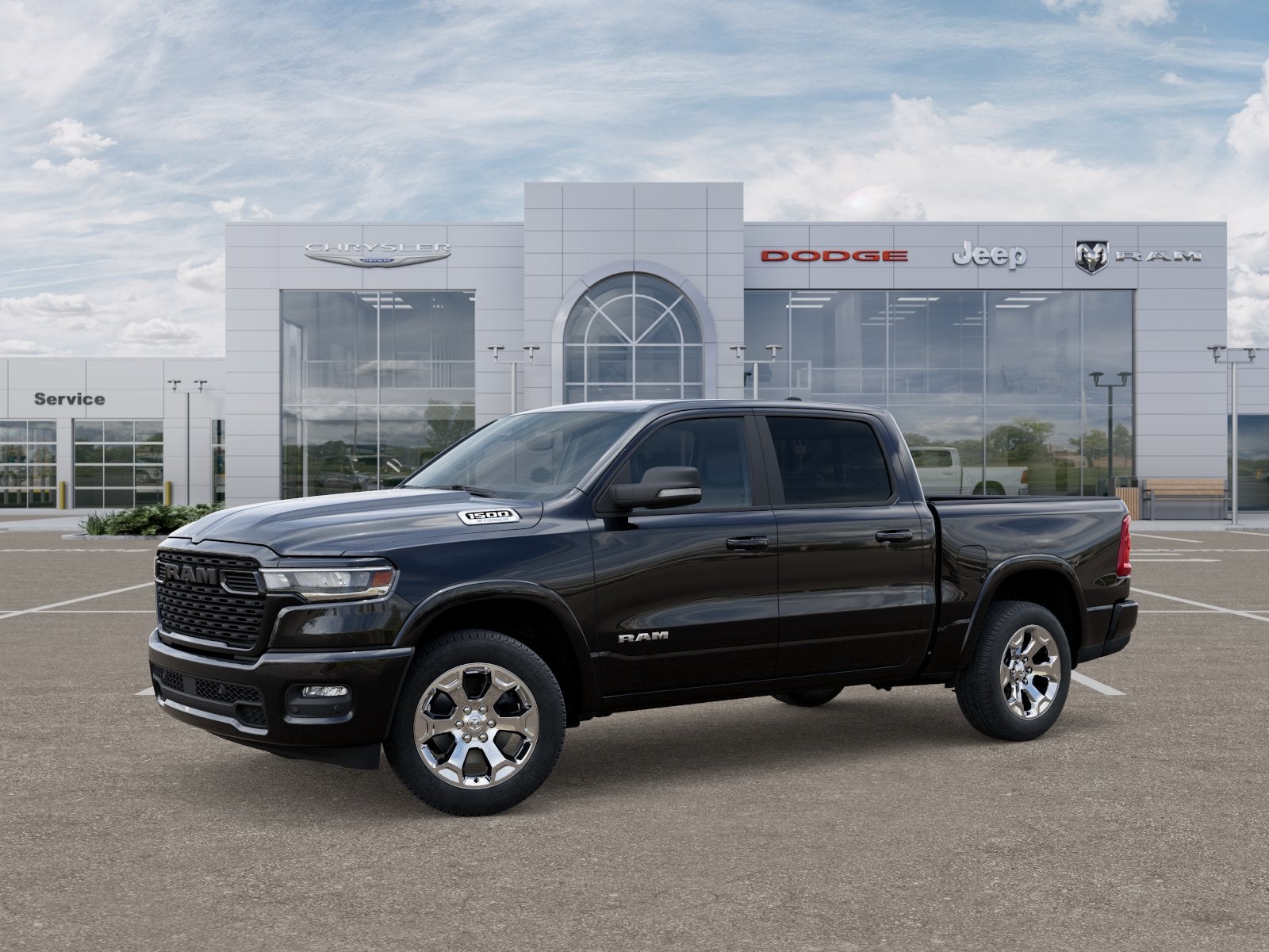 2025 RAM Ram 1500 RAM 1500 BIG HORN CREW CAB 4X4 5'7' BOX