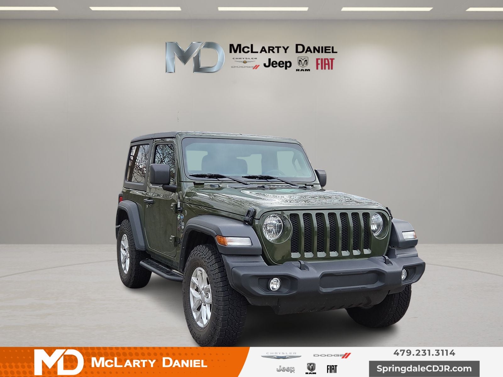 2023 Jeep Wrangler 2-Door Sport S 4x4