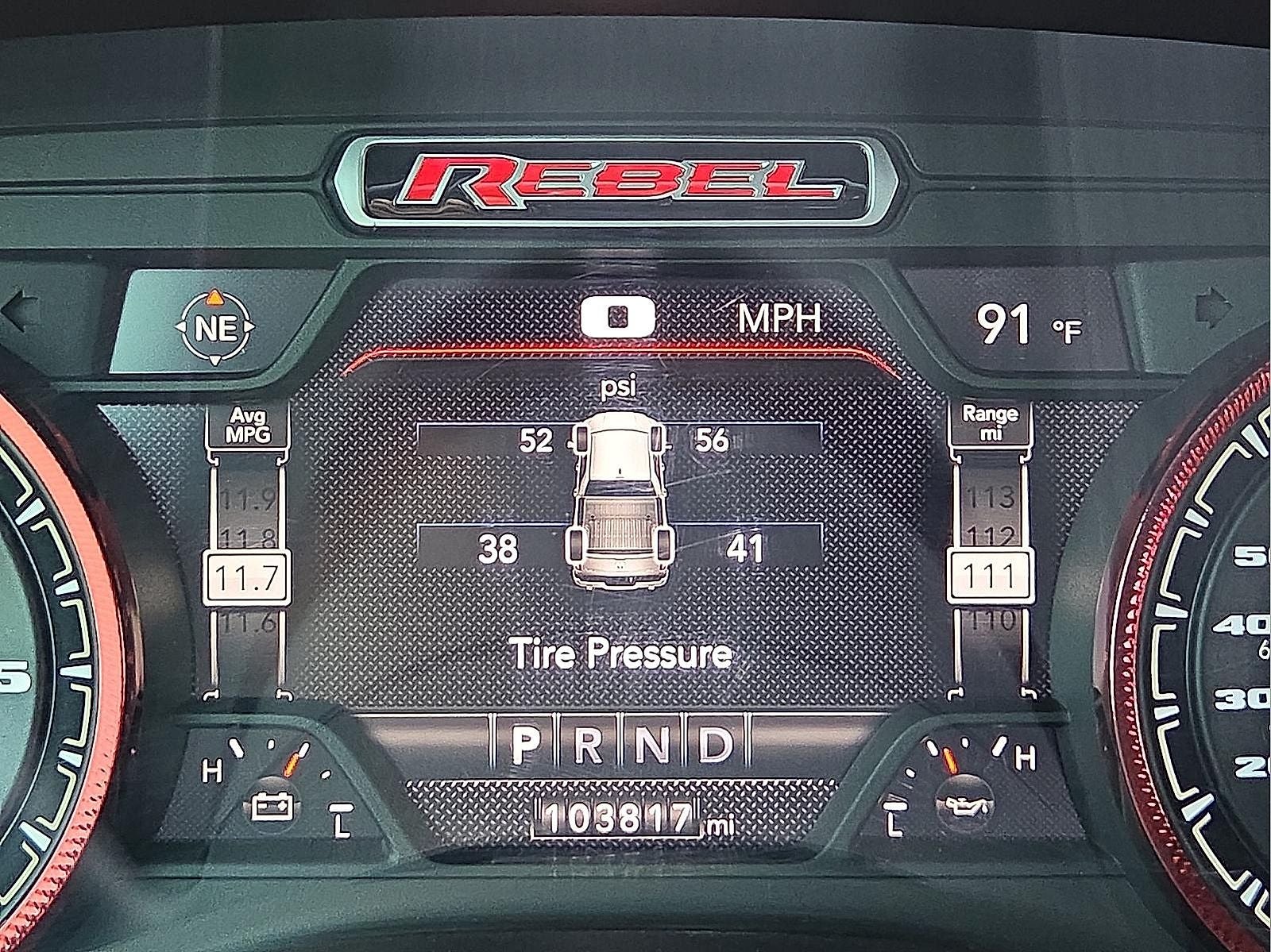 2019 RAM 1500 Rebel Crew Cab 4x4 5'7' Box