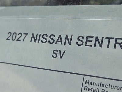 2027 Nissan Sentra SV