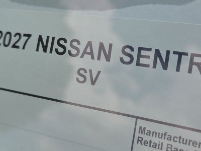 2027 Nissan Sentra SV
