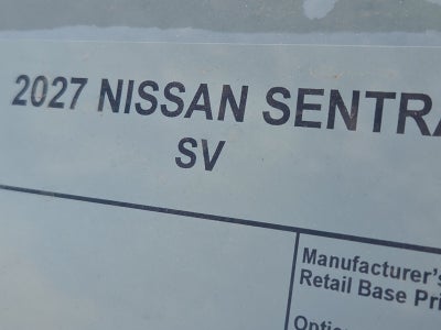 2027 Nissan Sentra SV