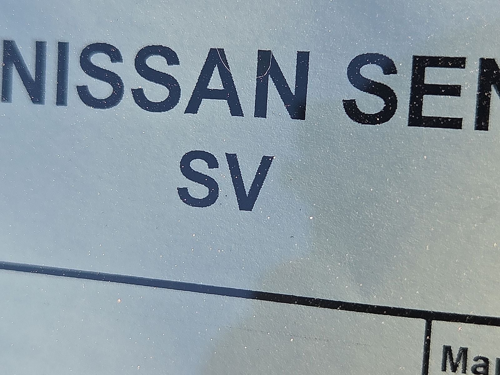2026 Nissan Sentra SV