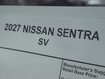 2027 Nissan Sentra SV
