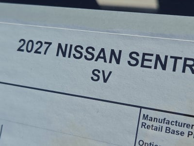 2027 Nissan Sentra SV