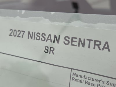 2027 Nissan Sentra SR