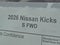 2026 Nissan Kicks S