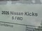 2026 Nissan Kicks S