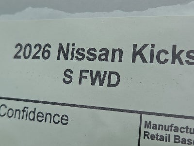 2026 Nissan Kicks S