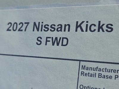 2027 Nissan Kicks S