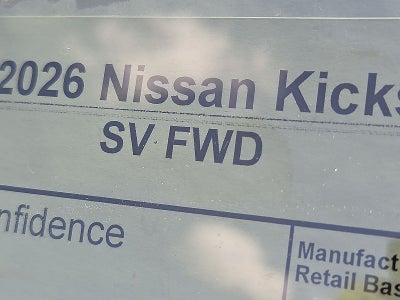 2026 Nissan Kicks SV