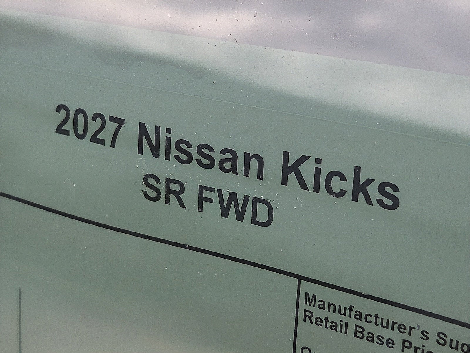 2027 Nissan Kicks SR