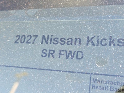 2027 Nissan Kicks SR