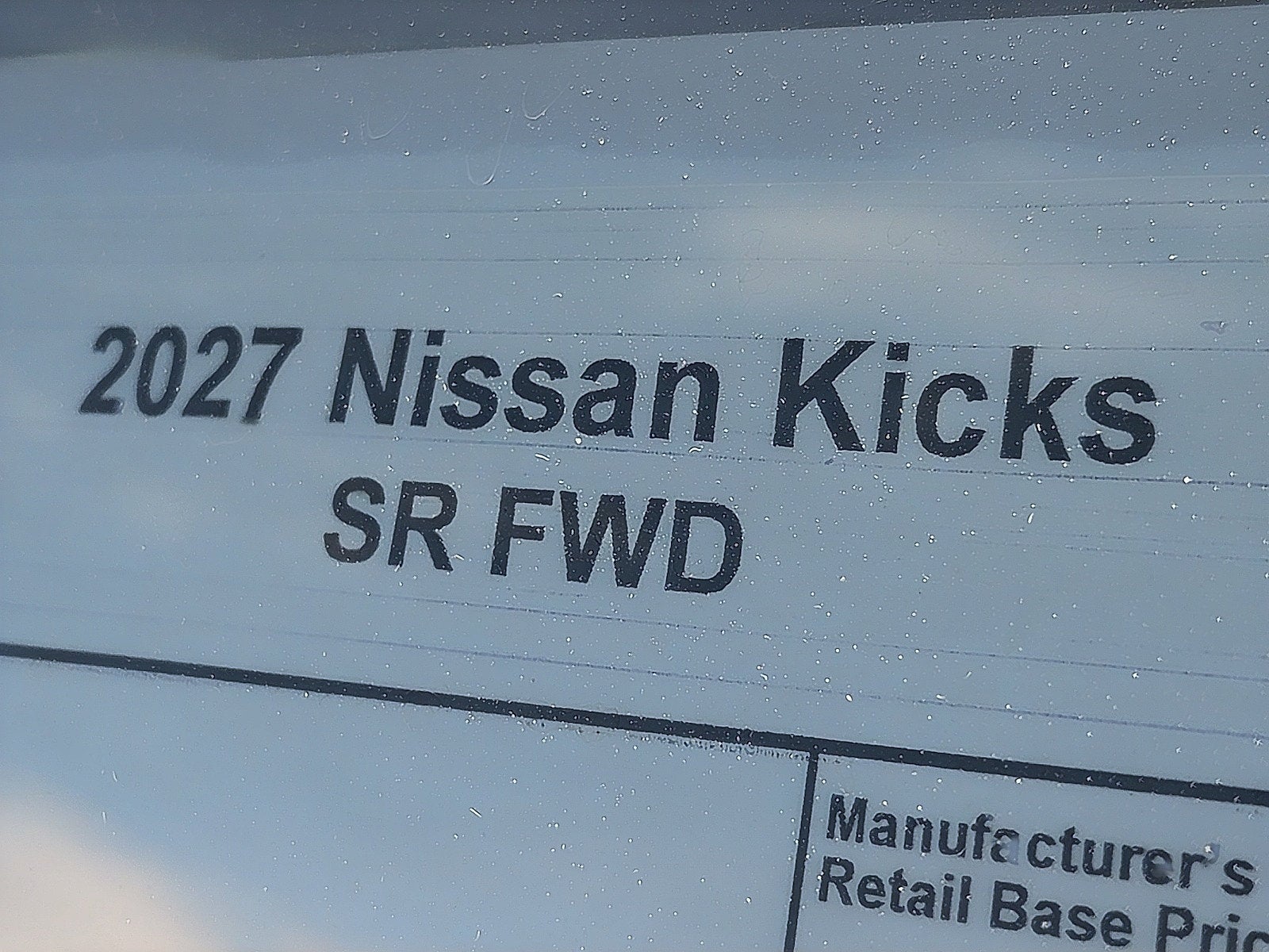 2027 Nissan Kicks SR
