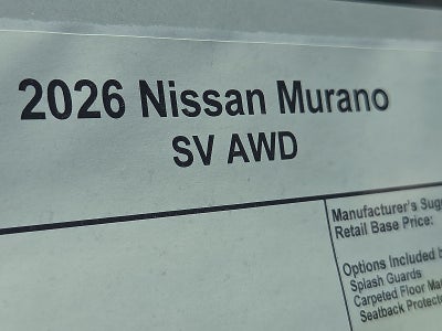 2026 Nissan Murano SV