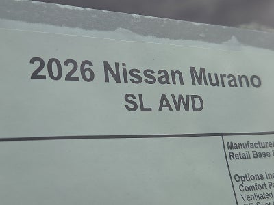 2026 Nissan Murano SL