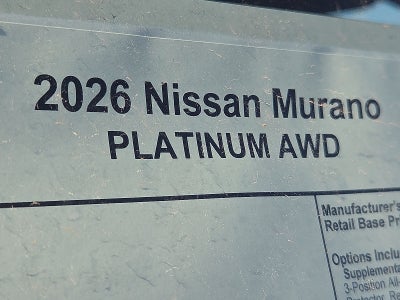 2026 Nissan Murano Platinum
