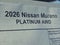 2026 Nissan Murano Platinum