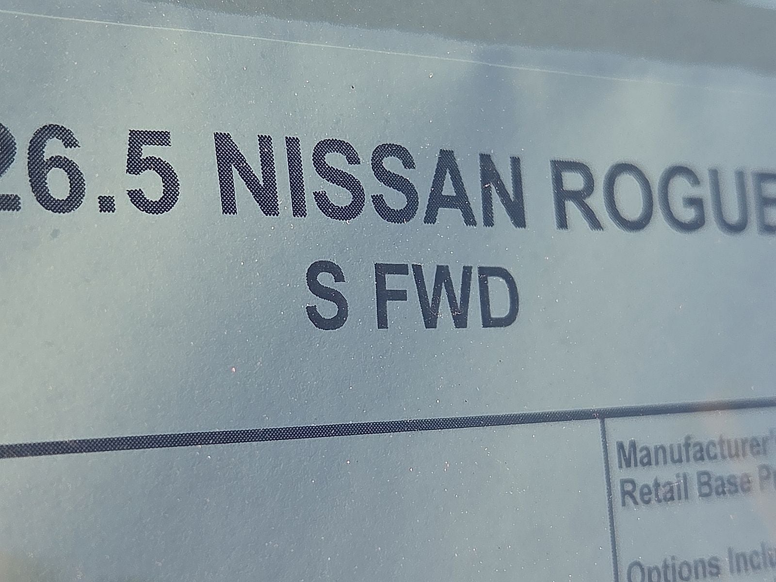 2026 Nissan Rogue S
