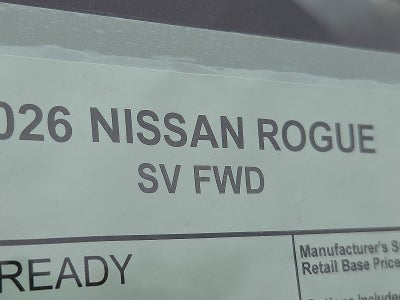 2026 Nissan Rogue SV