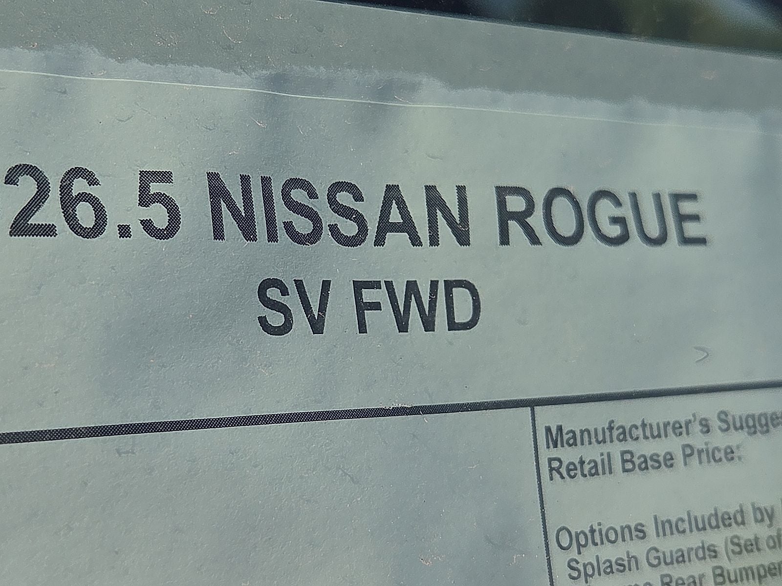 2026 Nissan Rogue SV