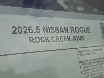 2026 Nissan Rogue Rock Creek®