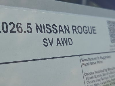2026 Nissan Rogue SV