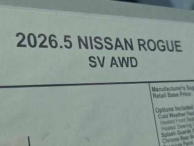 2026 Nissan Rogue SV
