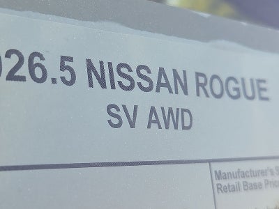 2026 Nissan Rogue SV