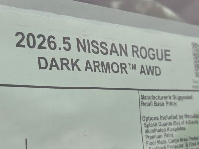 2026 Nissan Rogue Dark Armor™
