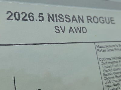 2026 Nissan Rogue SV