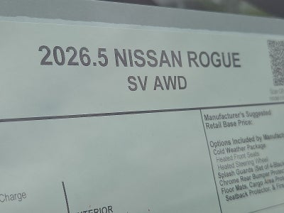 2026 Nissan Rogue SV