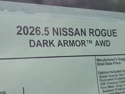 2026 Nissan Rogue Dark Armor™