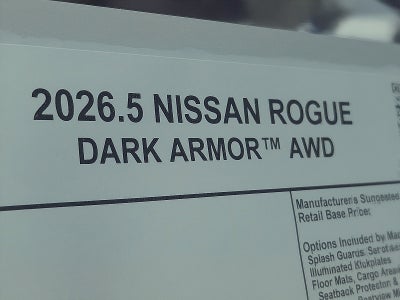 2026 Nissan Rogue Dark Armor™