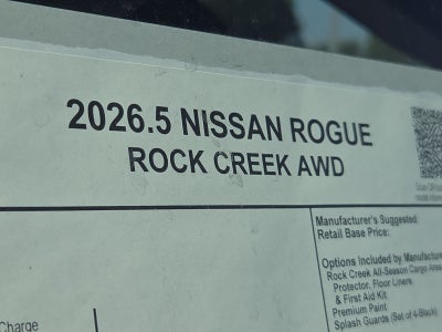 2026 Nissan Rogue Rock Creek®