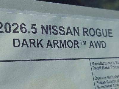 2026 Nissan Rogue Dark Armor™