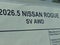 2026 Nissan Rogue SV